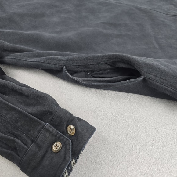 Levi Strauss & Co Barn Flannel Over Shirt XXL Button Up Shacket Cotton Lined - Picture 10 of 14